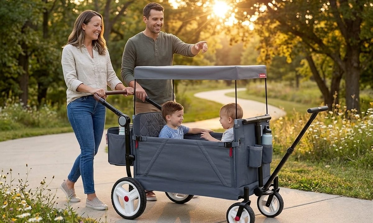 Radio Flyer Odyssey Stroll 'N Wagon Review