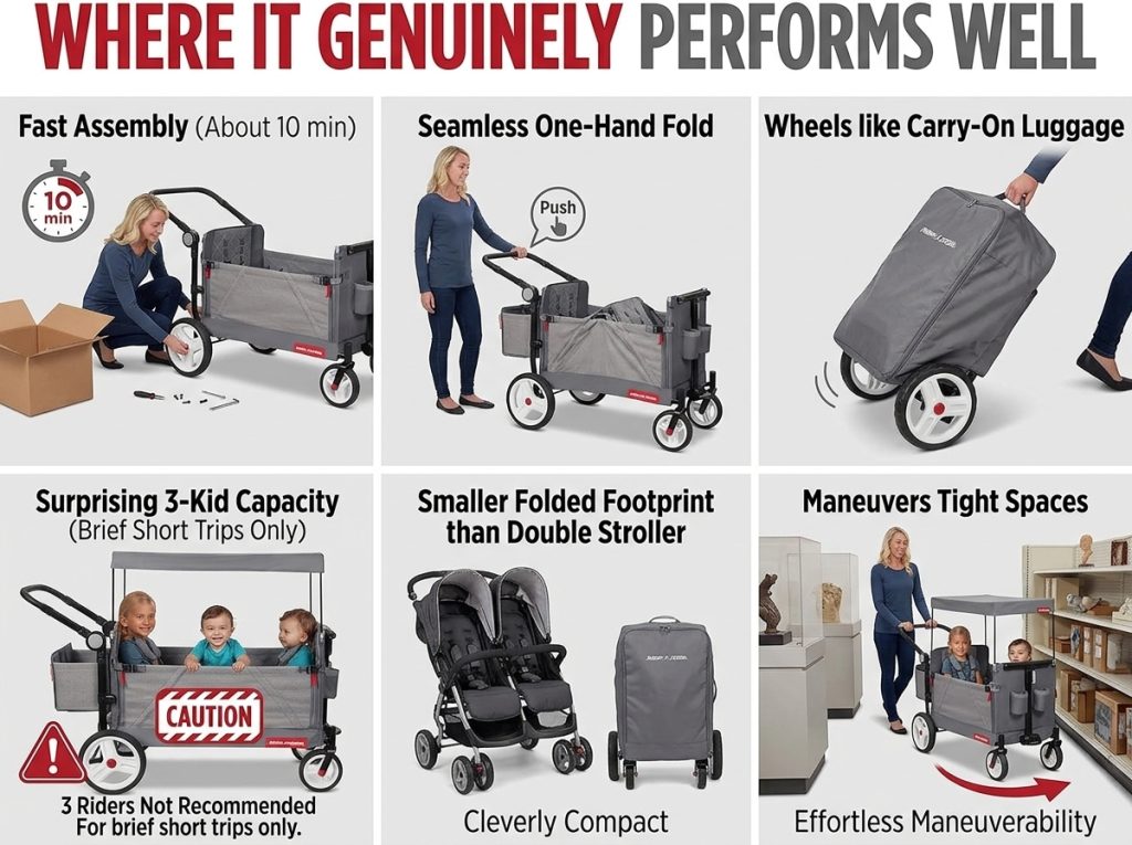 Radio Flyer Odyssey Stroll 'N Wagon Review