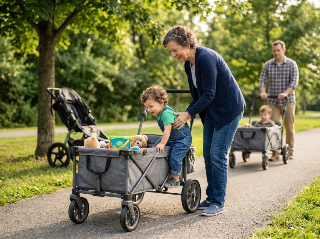 Stroller vs Wagon for Toddlers