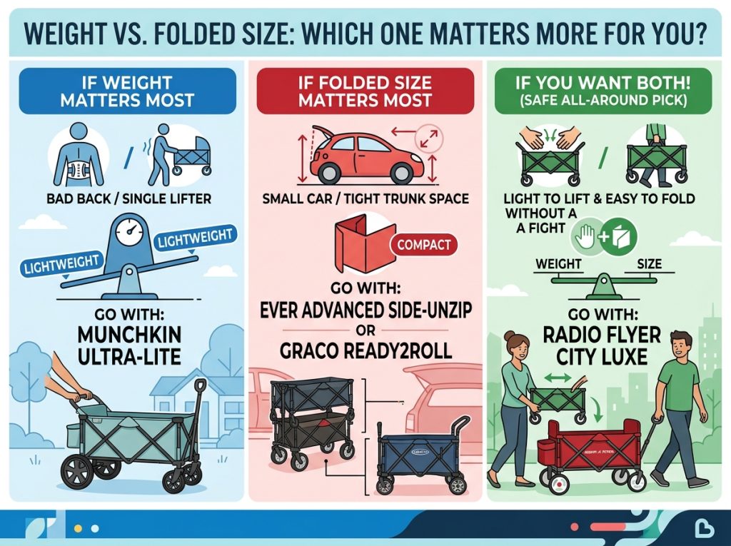 Best Compact & Lightweight Stroller Wagons